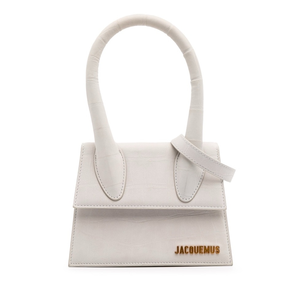 Jacquemus White Leather Handbag